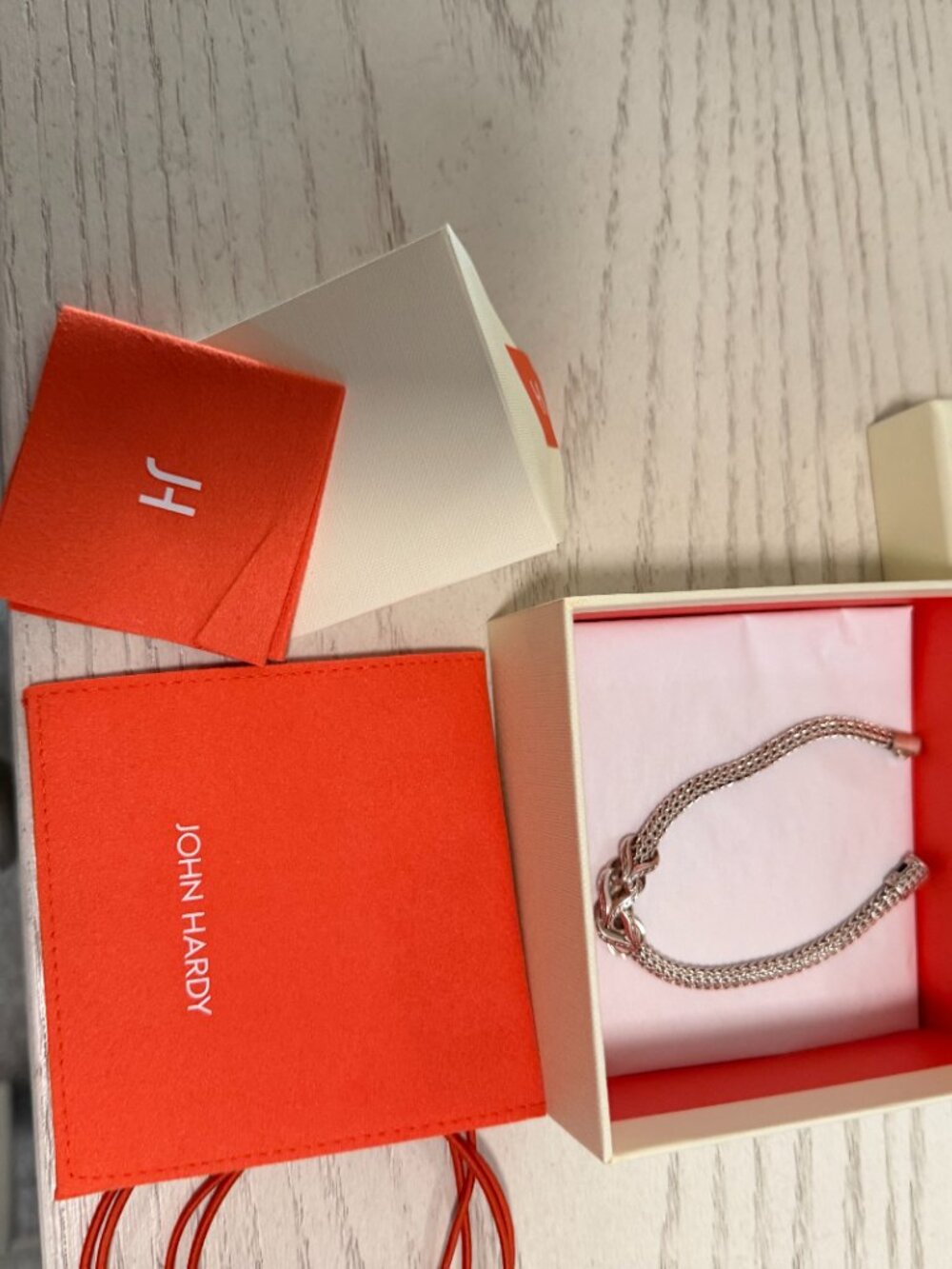 John Hardy LIKE NEW  Sterling silver 5mm bracelet - Picture 13 of 14